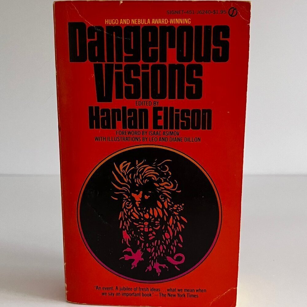 1970s Dangerous Visions Paperback Vintage Collection Science Fiction Anthology